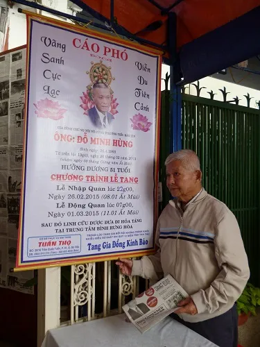 Tiễn biệt nhà báo Đỗ Minh Hùng ảnh 3 Tiễn biệt nhà báo Đỗ Minh Hùng ảnh 3