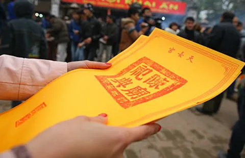 Ông Ba hưu đi làm cò… xin ấn ảnh 1