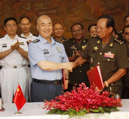 Phái đoàn quân sự Campuchia đến Trung Quốc, vì sao? ảnh 1 Phái đoàn quân sự Campuchia đến Trung Quốc, vì sao? ảnh 1