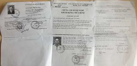 Xử lý chứng chỉ hành nghề y giả không dễ! ảnh 2 Xử lý chứng chỉ hành nghề y giả không dễ! ảnh 2