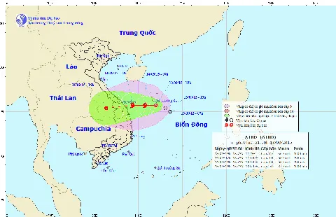 Áp thấp nhiệt đới trên biển Đông có khả năng mạnh lên thành bão ảnh 1