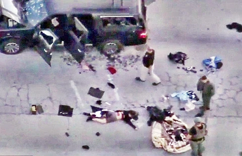 Xả súng thảm sát 14 người ở bang California ảnh 1