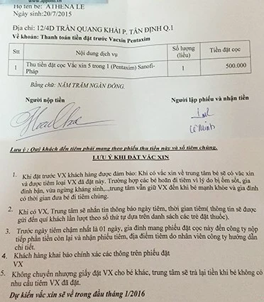 Không phép vẫn cung ứng dịch vụ tiêm vaccine ảnh 2