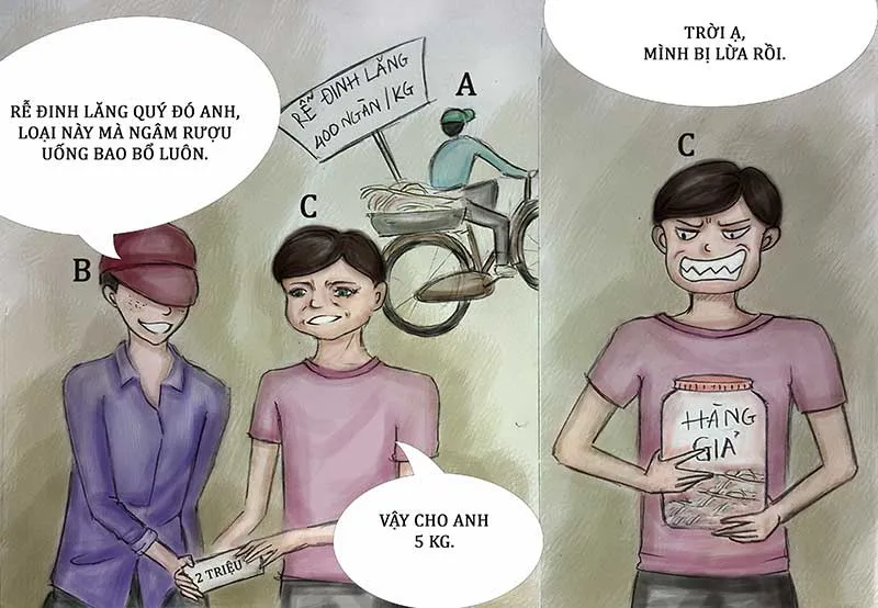 Tình huống kỳ 27: Giả rễ đinh lăng đem bán ảnh 2 Tình huống kỳ 27: Giả rễ đinh lăng đem bán ảnh 2