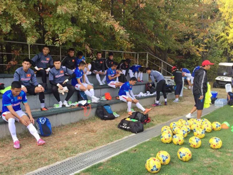 U-22 Việt Nam ná thở ở Hàn Quốc ảnh 2