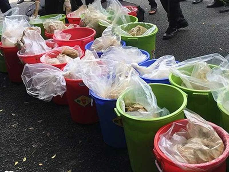 Bắt nửa tấn ma túy ketamin trong kho ở Bình Chánh ảnh 3