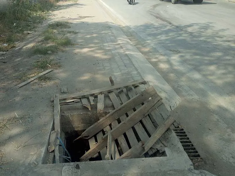 Hố ga nguy hiểm quá ảnh 1