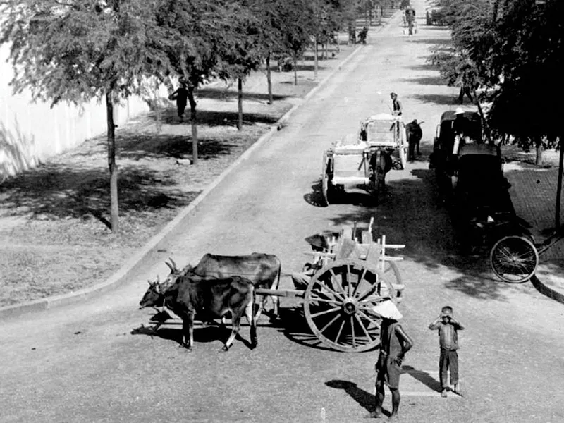 Đường phố Sài Gòn năm 1915. (Nguồn: Wikipedia) Đường phố Sài Gòn năm 1915. (Nguồn: Wikipedia)