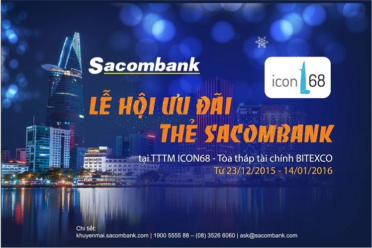 Lễ hội ưu đãi thẻ Sacombank ảnh 1