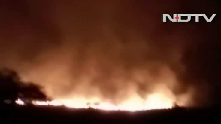 Cháy kho đạn dược tại Ấn Độ, hơn 17 người chết ảnh 1