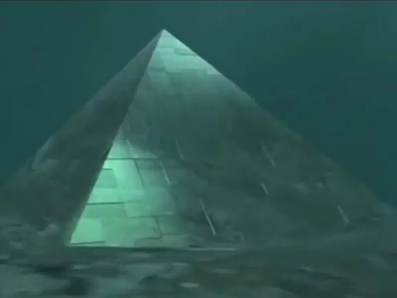 Kim tự tháp ngoài hành tinh trong Tam giác quỷ Bermuda?