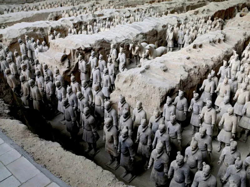 Đội quân tượng của Tần Thủy Hoàng là của người Hy Lạp?