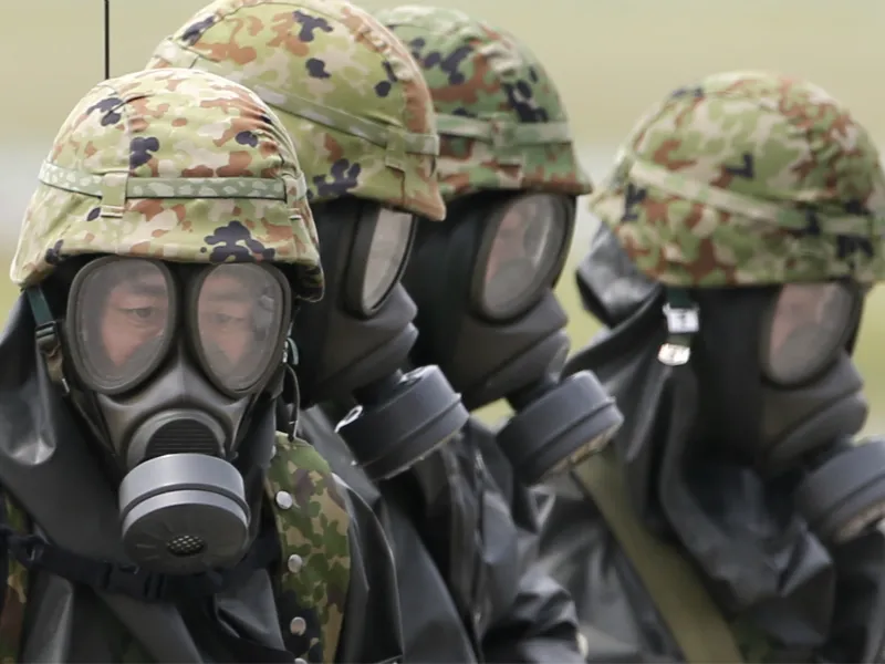 Các chuyên gia cảnh báo khả năng IS sử dụng vũ khí hóa học trong trận chiến tại TP Mosul. - Ảnh: REUTERS