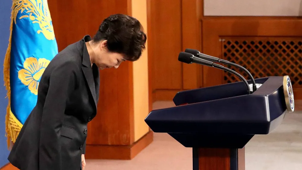 Tín nhiệm tổng thống Hàn Quốc vẫn tuột dốc không phanh