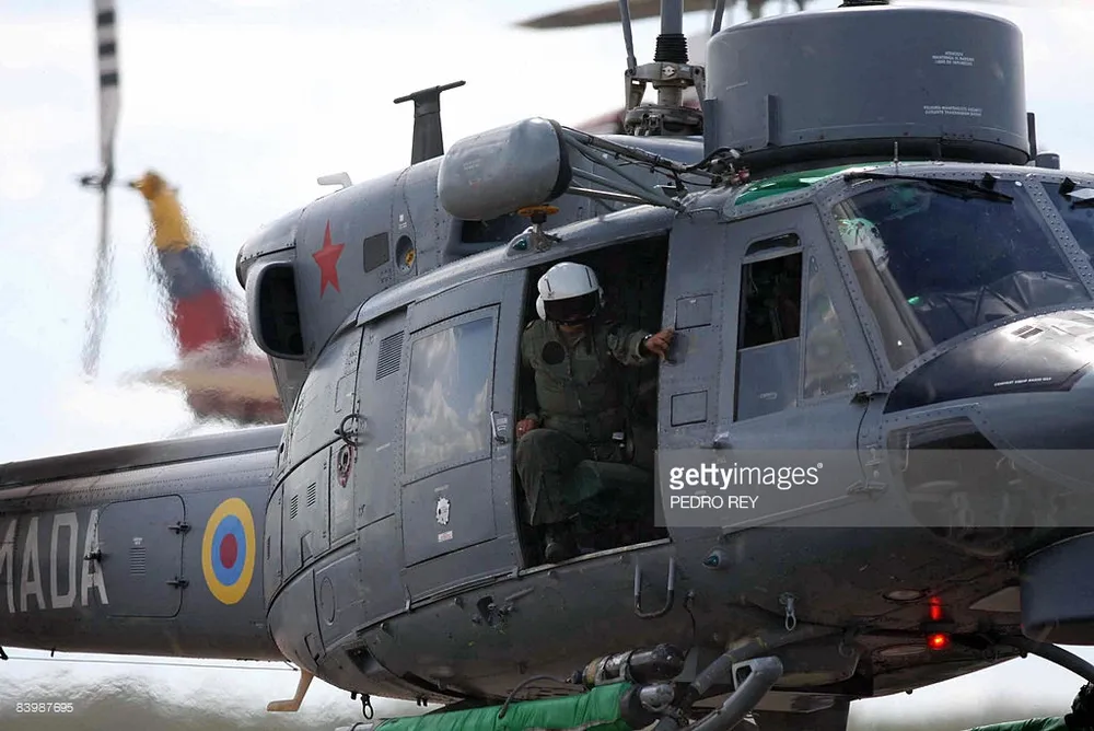 Trực thăng Venezuela chở 13 người mất tích tại Amazon ảnh 1 Một chiếc trực thăng quân sự của Venezuela. Ảnh: GETTY