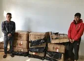 Bắt hai người chở hơn 300 kg pháo
