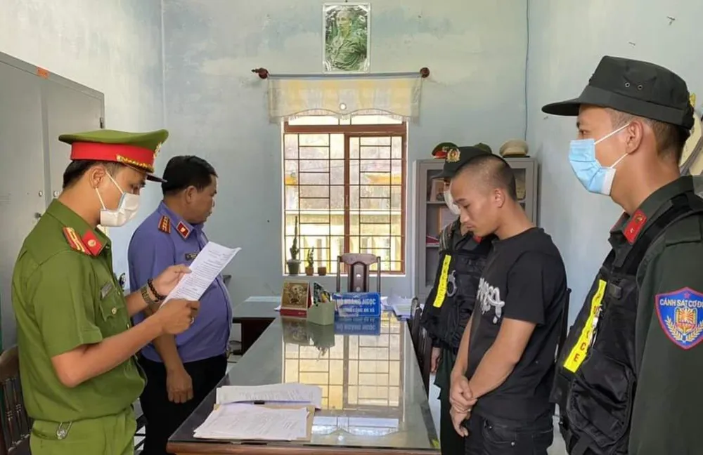 Phan Văn Thanh. Ảnh: CA