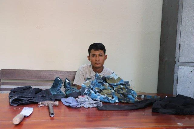 Trần Sơn Bá bị khởi tố để điều tra về hành vi cướp tài sản. Ảnh: TN