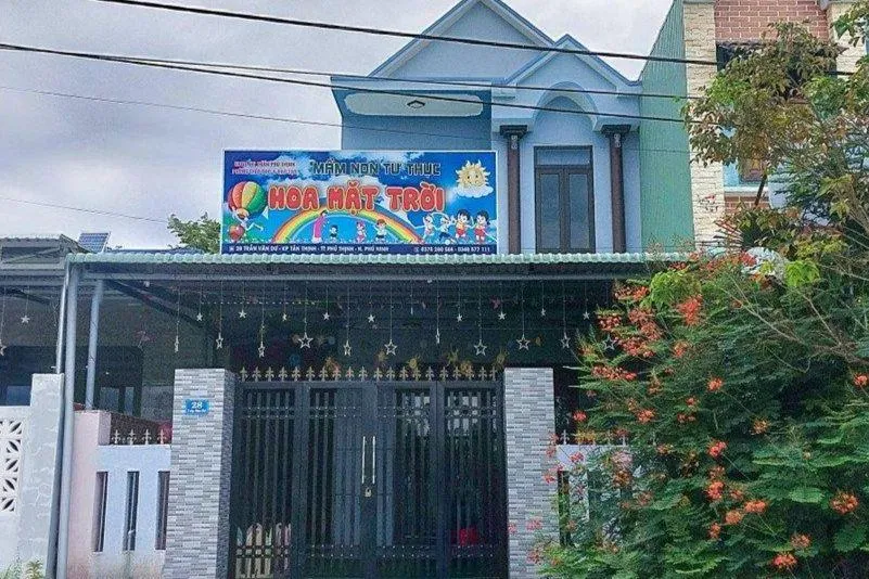 Trường mầm non tư thục Hoa Mặt Trời. Ảnh: TĐ