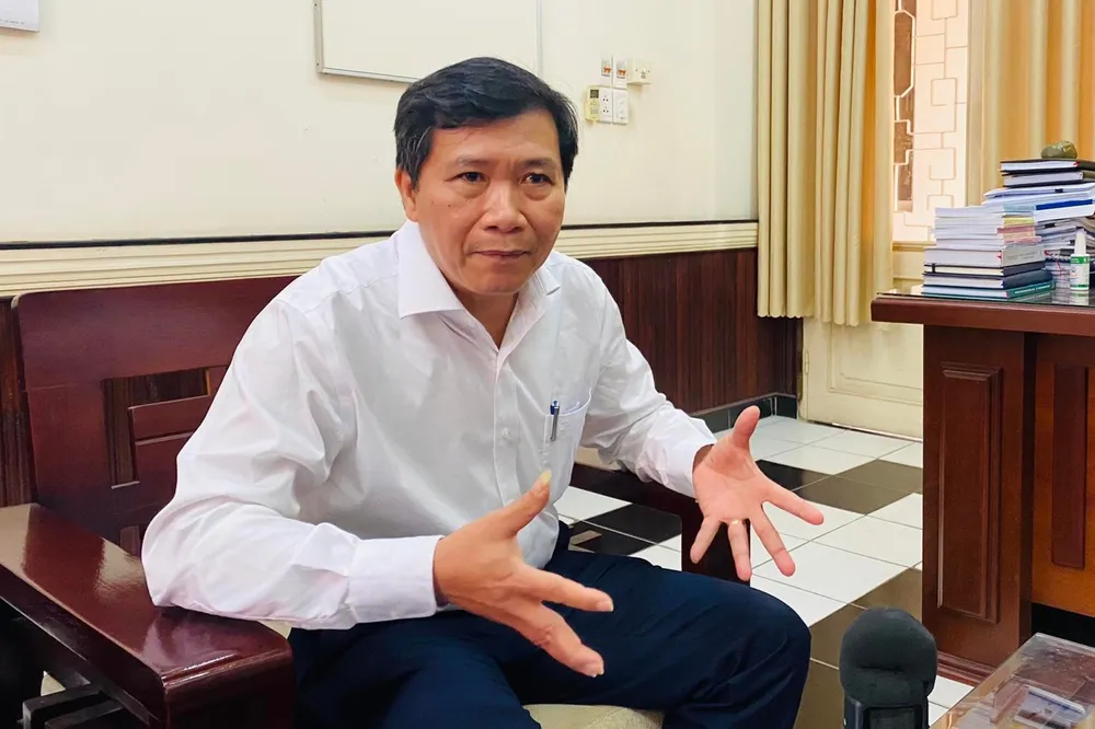 Ông Nguyễn Văn Sơn, Chủ tịch UBND TP Hội An. Ảnh: TN Ông Nguyễn Văn Sơn, Chủ tịch UBND TP Hội An. Ảnh: TN