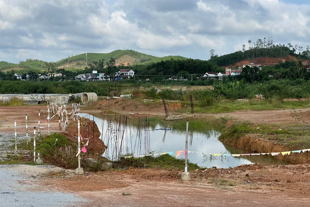 Một góc dự án Khu dân cư phía Bắc TP Quảng Ngãi. Ảnh: TN