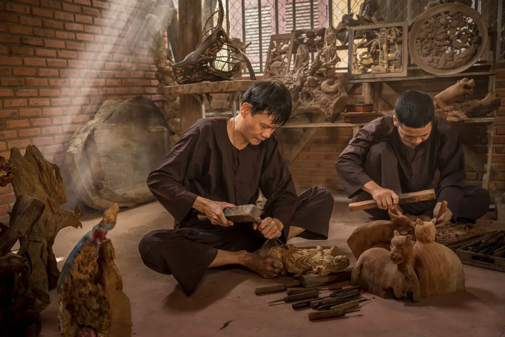 Thủ công và nghệ thuật dân gian là lĩnh vực nổi trội của Hội An. Ảnh: HA hoi-an-4.jpg