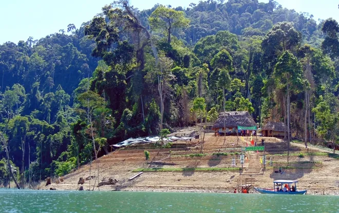 Một trạm bảo vệ rừng nằm trong Vườn Quốc gia Sông Thanh. Ảnh: VQG Sông Thanh