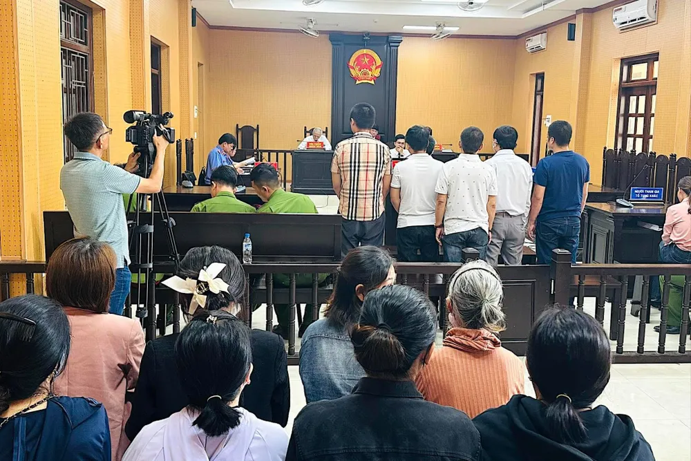 Dự kiến ngày 8-5, HĐXX sẽ tuyên án đối với các bị cáo. Ảnh: HĐ gia-ket-luan-giam-dinh-phap-y-2.jpg