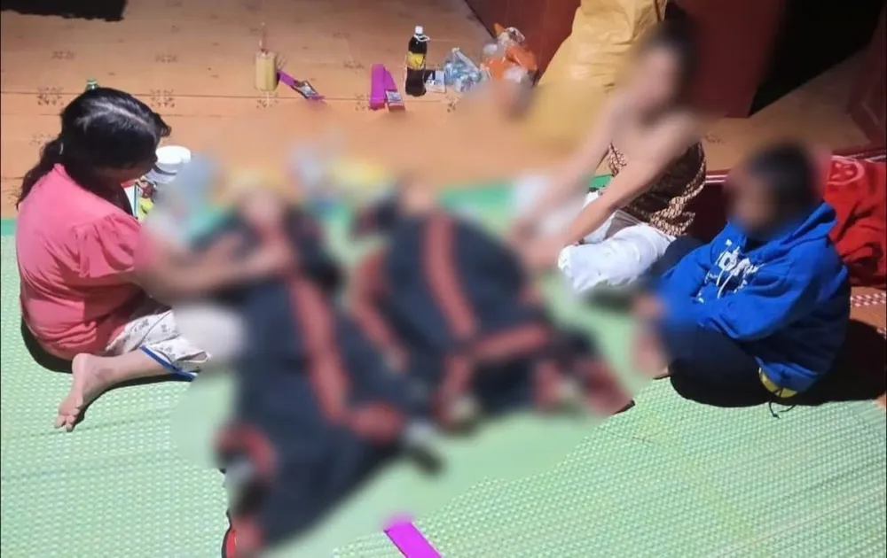 Đi câu cá, 2 chị em ruột đuối nước tử vong. Ảnh: AN Đi câu cá, 2 chị em ruột đuối nước tử vong