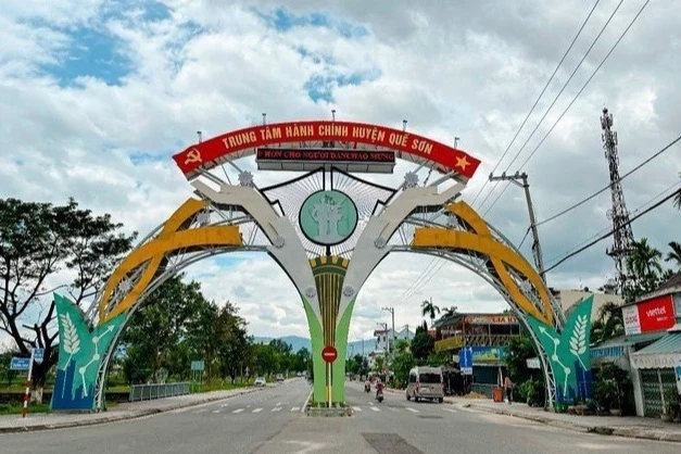 Nhập huyện Nông Sơn vào Quế Sơn kể từ ngày 1-1-2025.