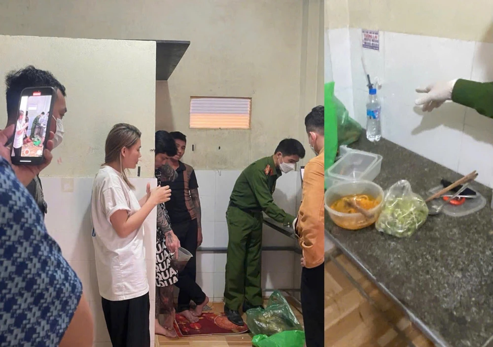 Công an kiểm tra, bắt quả tang nhóm sử dụng ma túy tại các phòng trọ