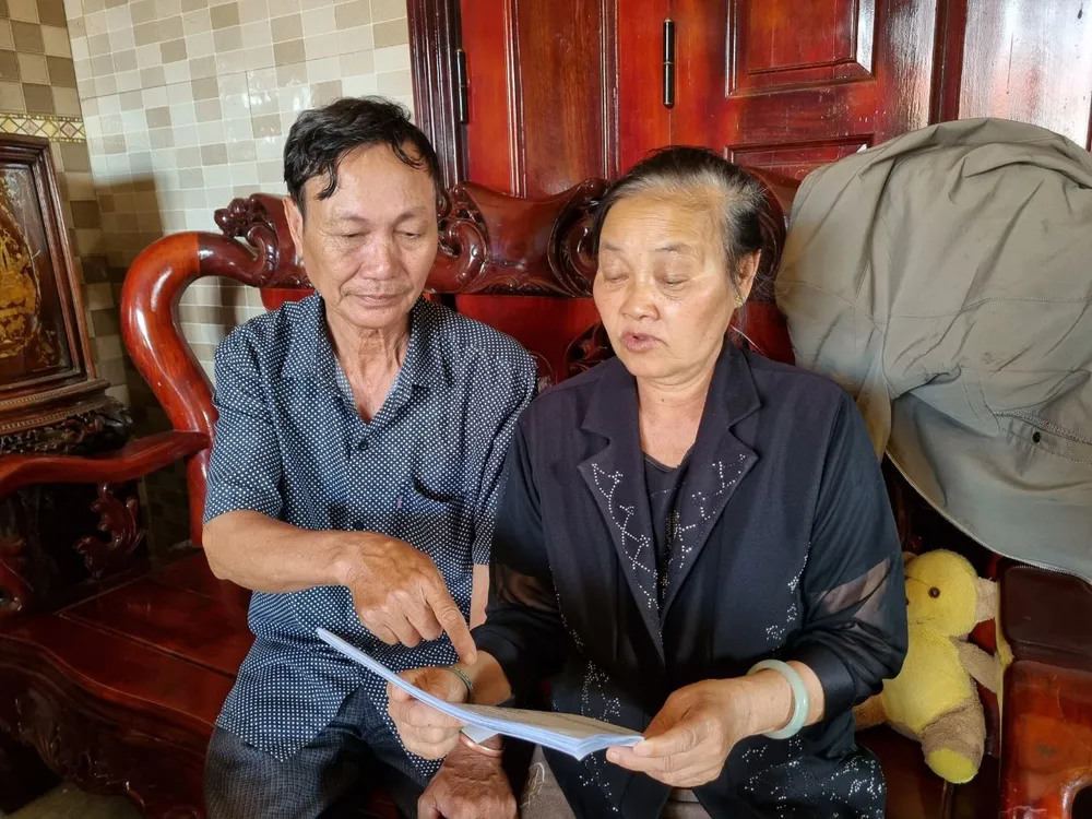 Vợ chồng ông Võ nhiều lần yêu cầu được định giá tài sản nhưng không được chấp nhận. Ảnh: TIẾN THOẠI oan sai 10.jpg