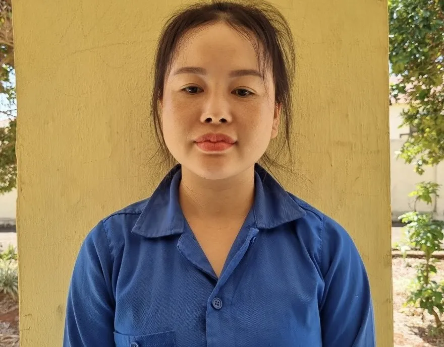 Bị can Nguyễn Thị Hồng Đào. Ảnh: M.Q một phụ nữ.jpg
