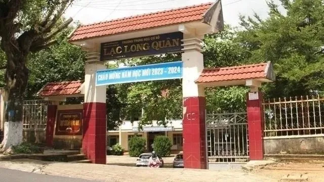 Ngôi trường nơi em H từng theo học. Ảnh: TIẾN THOẠI Công nhận tốt nghiệp.jpg