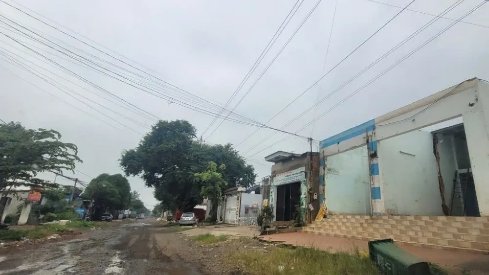 Một đoạn đường Phan Huy Chú tại TP Buôn Ma Thuột. Ảnh: L.N giá đền bù 0 đồng.jpg