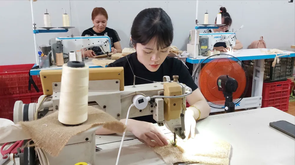 xơ mướp xuất khẩu