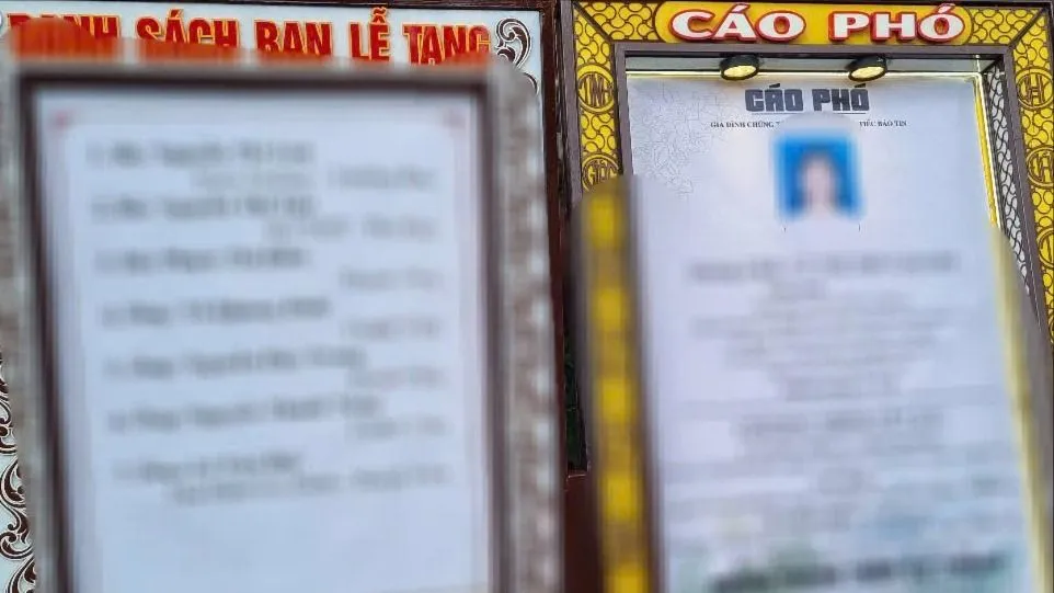 Người thân đang tổ chức tang lễ cho chị D. Ảnh: T.T thư tuyệt mệnh.jpg