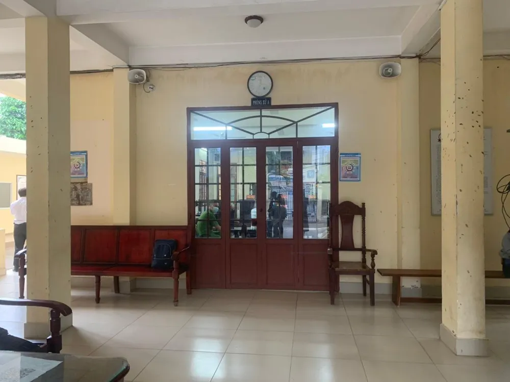 Vụ án được tiến hành xử kín. Ảnh: TRÚC PHƯƠNG