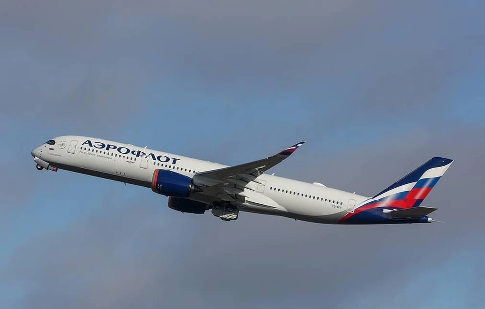 Một máy bay của hãng Aeroflot. Ảnh: TASS