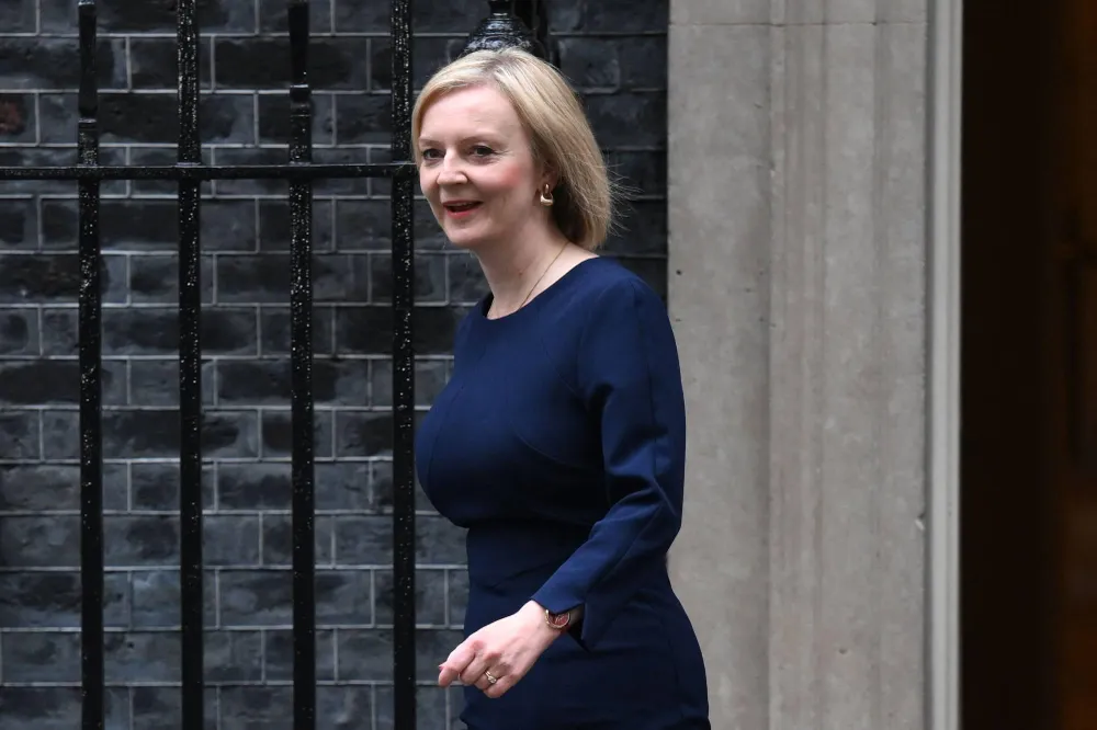 Thủ tướng Anh Liz Truss. Ảnh: AFP