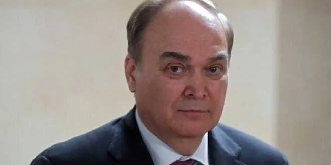 Đại sứ Nga tại Mỹ Anatoly Antonov. Ảnh: SANA