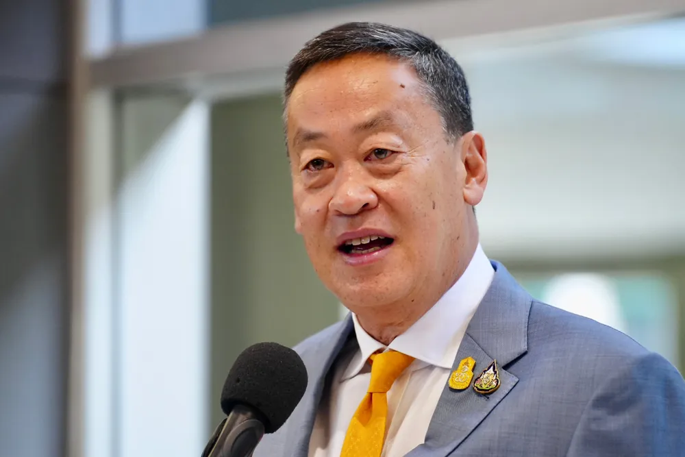 Thủ tướng Thái Lan Srettha Thavisin. Ảnh: PBS