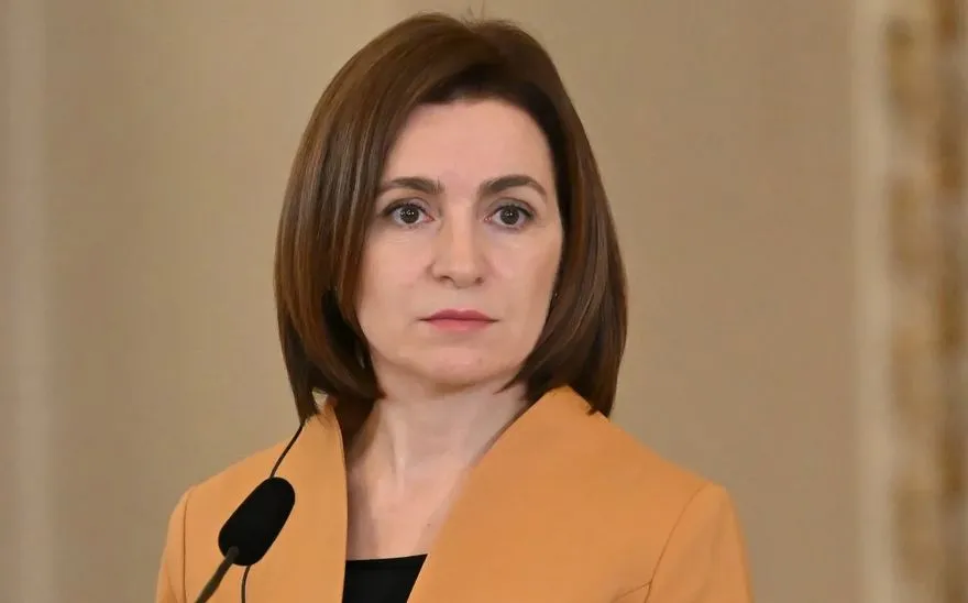 Tổng thống Moldova - bà Maia Sandu. Ảnh: DPA moldova.JPG