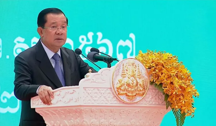 Cựu Thủ tướng Campuchia Hun Sen. Ảnh: KHMER TIMES cpc1.jpg