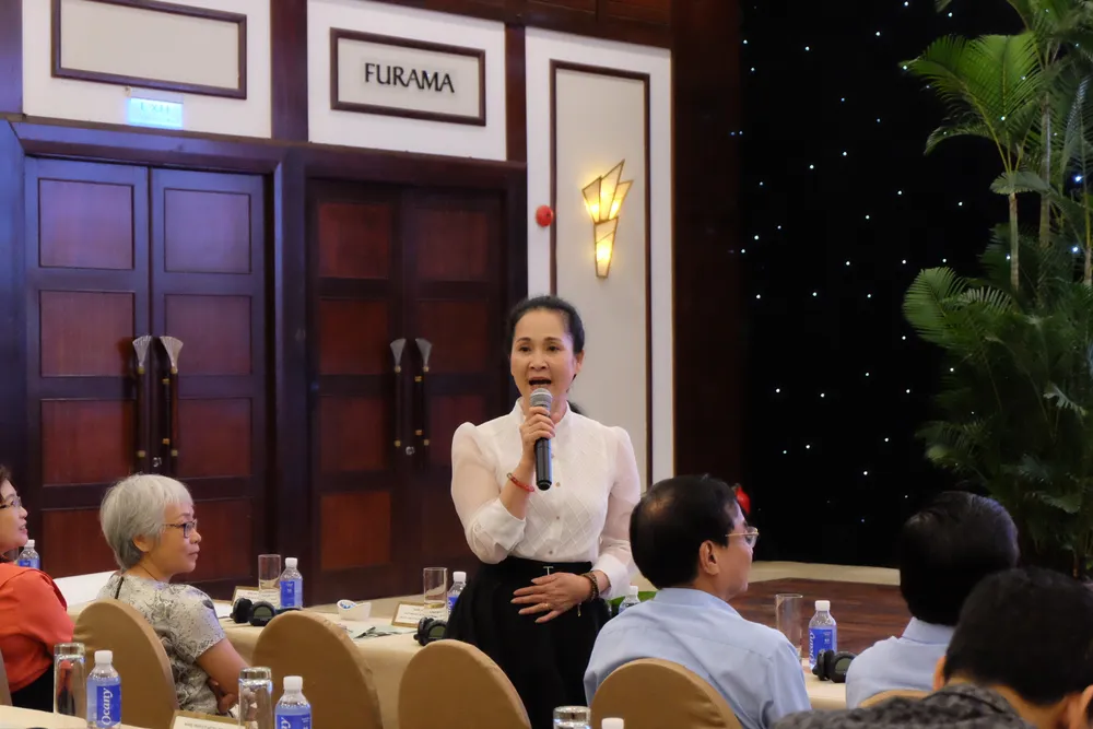 NSND Lan Hương, thành viên ban giám khảo phim Việt Nam.Ảnh: NGÔ QUANG NSND Lan Hương, thành viên ban giám khảo phim Việt Nam.Ảnh: NGÔ QUANG