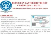 COVID-19: Gia Lai cấp thẻ bảo hiểm y tế qua Zalo