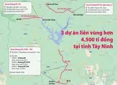 Bộ GTVT sẽ khởi công 67 dự án trong giai đoạn 2021 - 2025 ảnh 2 Tây Ninh khởi công 3 dự án giao thông kết nối với Đông Nam bộ