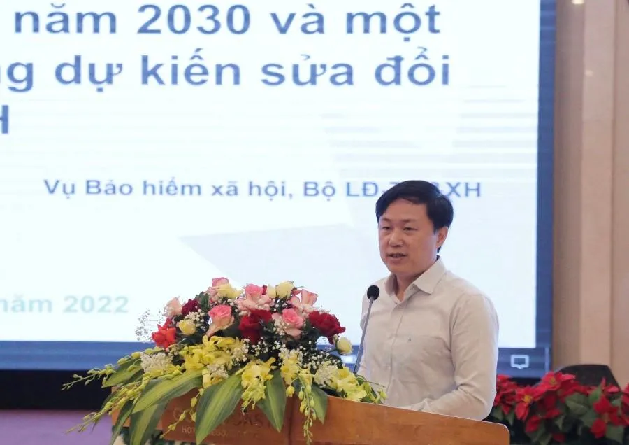 Ông Trần Hải Nam, Phó Vụ trưởng Vụ BHXH. Ảnh: T.NAM Ông Trần Hải Nam, Phó Vụ trưởng Vụ BHXH. Ảnh: T.NAM