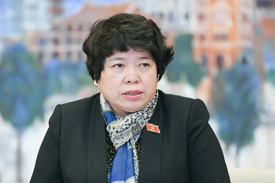 Bà Nguyễn Thúy Anh, Chủ nhiệm Ủy ban Xã hội của Quốc hội. Ảnh: M.THẮNG