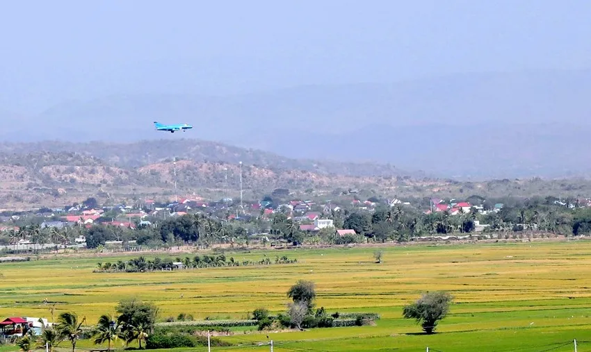 Ninh Thuận lên kế hoạch đưa sân bay quân sự Thành Sơn vào khai thác lưỡng dụng. Ảnh: NÚI XANH
